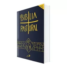 Bíblia Sagrada Católica Nova Pastoral Edição Especial Completa Capa Cristal Tamanho Médio