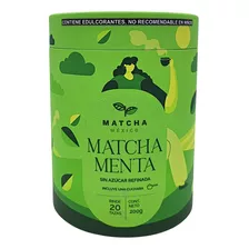 Matcha Con Menta - Sin Azúcar - Para Lattes Y Frappes