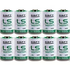 Bateria Lithium Ls14250 1/2aa 3,6v Saft - Kit 10 Peças Ofert