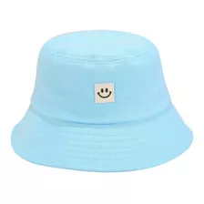 Sombrero De Pescador Para Mujer, Cara Sonriente, Capota, Cub