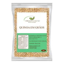Quinoa Quinua Branca Em Grãos 1kg Peruana Alta Qualidade