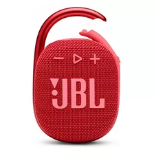 Altavoz Bluetooth Jbl Clip 4, Color Rojo, 110 V/220 V