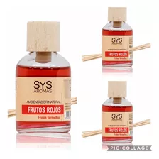 Pack X 3 Ambientador Mikado Frutos Rojos 50ml Sys + Envío