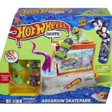 Pista De Hot Wheels Skate Drop In Surtido De Skateboarding