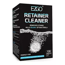 Ezgo Retainer Cleaner T , Tabletas De Limpieza De Dentaduras