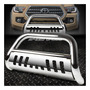 For 16-17 Toyota Tacoma Pickup Truck Chrome 3 Bull Bar  Spd1