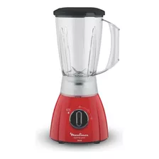 Licuadora Moulinex Optimix Plus Lm270558 550 W 2 Lts Roja Color Rojo