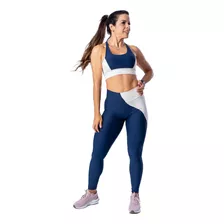 Conjunto Calça Legging Fitness Roupas Feminina Academia
