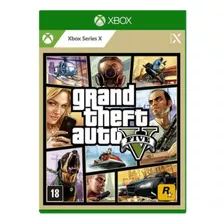 Jogo Grand Theft Auto V Gta 5 Xbox Series X Mídia Física