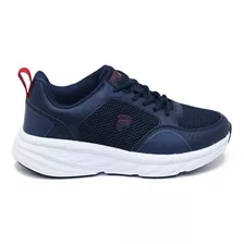 Tenis Fila Luzed Running-azul/blanco