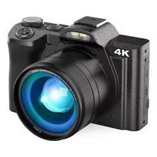 Cámara Digital 4k Videocámara De 48 Mp Con Wifi, Cámara Vlog