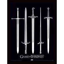 Cuadro De Colección Game Of Thrones - Swords