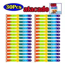 30 Unidades Push Pop Bubble Pulseira Fidget Brinquedos Ataca