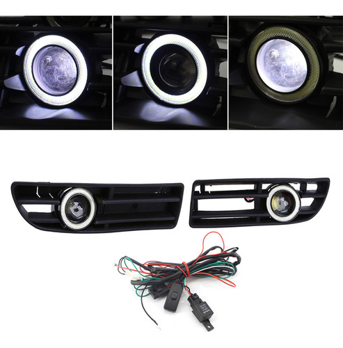 1 Luz Niebla Led Parrilla Delantera Reemplazo Vw Jetta Bora Foto 6