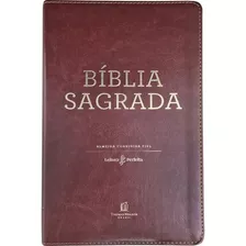 Bíblia Sagrada | Acf | Leitura Perfeita | Capa Couro Soft Marrom