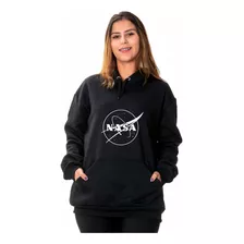 Blusa Moletom Nasa Nerd Casaco Estampado Oferta