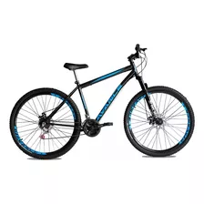 Bicicleta Aro29 Avance 21v Freio A Disco Aço Carbono C/ Susp Cor Azul Tamanho Do Quadro 17