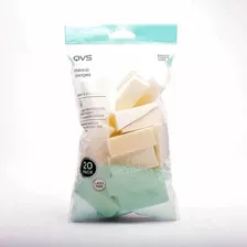 Pack Esponjas Triangulares De Espuma Maquillaje Qvs