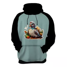 Moletom Casaco Blusa Chefe Pombo Cozinheiro Cozinha 1