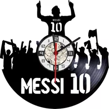 Reloj En Vinilo Lp/ Vinyl Clock Messi