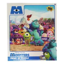 Puzzle 3d Monster Inc University