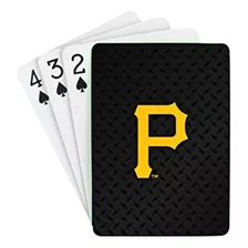 Mlb Pittsburgh Pirates Juego De Cartas Con Placa De Diamant.