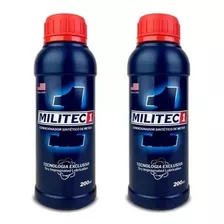 2un. Militec-1 Condicionador De Metais200ml-original