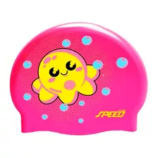 Gorra De Natación Silicona Dibujos Niñas Speed