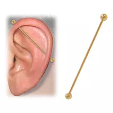 Piercing Transversal Titânio G23 Hipoalergico 40mm