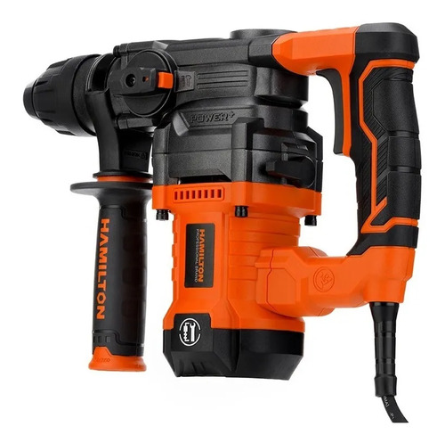 Rotomartillo Hamilton Rotopercutor 1000w Accesorios Hrm002 Color Naranja Frecuencia 50 Hz/60 Hz