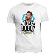 Camiseta Lionel Messi Que Miras Bobo Anda Pa Allá Ink