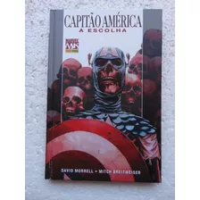 Capitão América: A Escolha Panini 2009 Capa Dura Com Poster