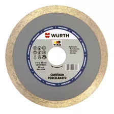 Disco Porcelanato Wurth 4.5'' Continuo - Ynter Industrial