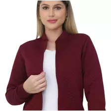 Jaqueta Blusa Feminino Bomber De Frio Matelasse