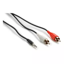 Cable De Audio Stereo - 2 Rca A 3,5mm Macho