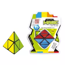 Cubo Magico Piramide X4 Cube World Magic 