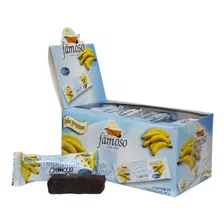 Bananinha Cremosa Sem Adição De Açúcar Famoso Premium 720g Caixa 24 Unidades