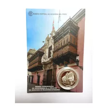 Moneda Plata Bicentenario Del Ministerio De Rree Del Perú
