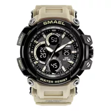 Smael Large Dial Multifunctional Electronic Watch