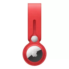 Etiqueta Loop De Cuero Para Airtag Apple Color (product)red