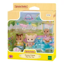 Nursery Friends Pool Fun Trio 5749 Sylvanian Families 