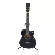 Guitarra Electroacustica Negra Segovia Sgf238ce Envio Full 