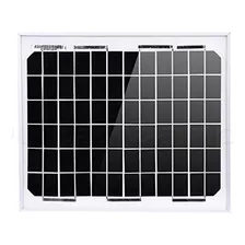 Paneles Solares - 10w 12v Panel Solar Marco De Aluminio Car