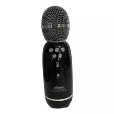 Microfone Bluetooth Sem Fio Karaoke Youtuber Reporter Fm Usb
