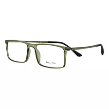 Armação Óculos De Grau Quadrado Acetato American Way Tr501