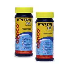 Kit 2 Tubo Fita Teste Medidora 4 Em 1 - Genco