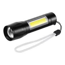 Mini Linterna Led Recargable Camping Foco Ajustable Con Zoom