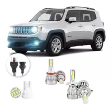 Lampadas Led Jeep Renegade 2016 A 2021 H11 H4 20000lm