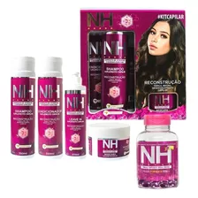 Kit Capilar Profissional Belkit Nh New Hair Com 5 Produtos