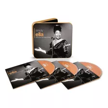 Ella Fitzgerald Simply Ella Steelbox 3 Cd Importado